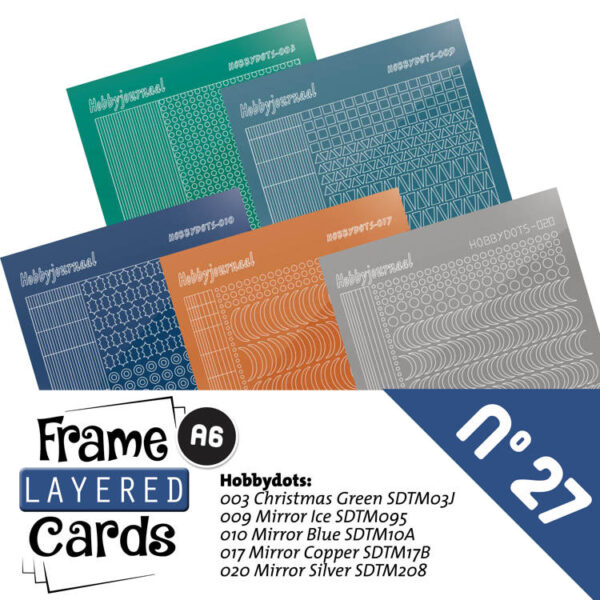 Frame Layered Cards 27 - Stickerset lcst027