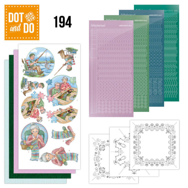 Dot and Do 194 - Yvonne Creations - Knitting Dot & Do DODO194