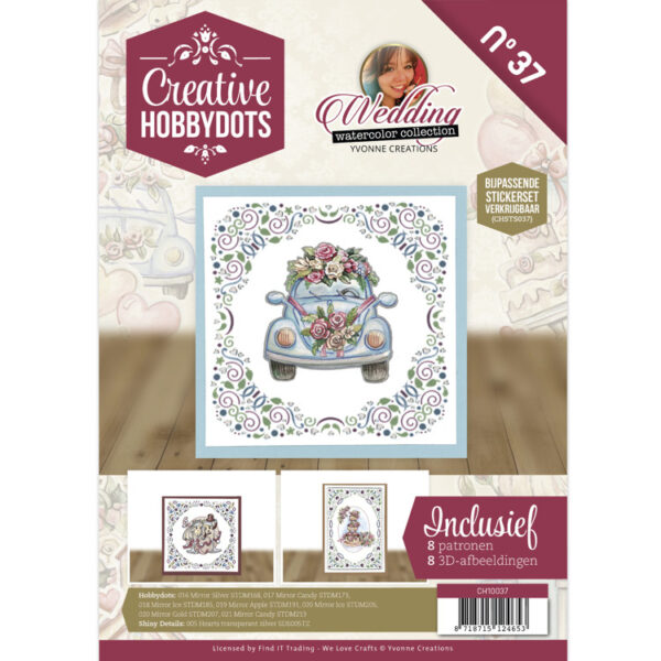 Creative Hobbydots 37 - Yvonne Creations - Wedding CH10037