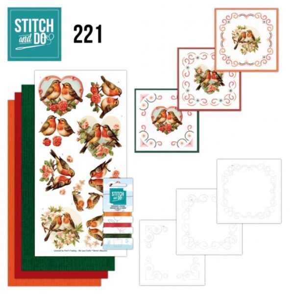 Stitch and Do 221 - Romantic Birds STDO221