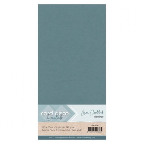 Linen Cardstock - 4K - Sea Blue LKK-4K40 per vel