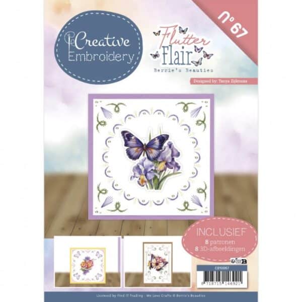 Creative Embroidery 67 - Berries Beauties - Flutter Flair CB10067