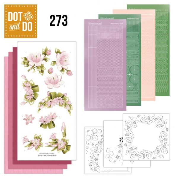 Dot and Do 273 - Precious Marieke - Blossom Blush  DODO273