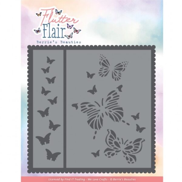 Dies - Berries Beauties - Flutter Flair - Flutter Frame BBD10032