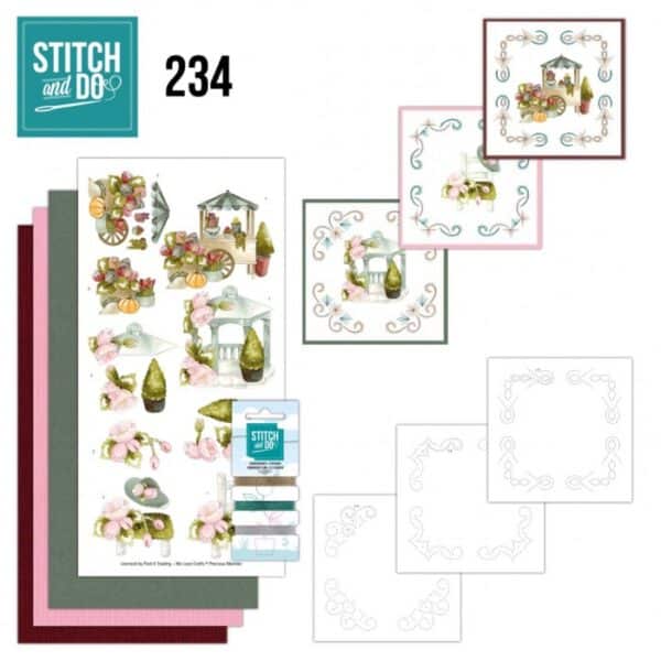 Stitch and Do 234 - Precious Marieke - Flowers Everywhere STDO234