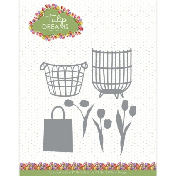 Dies - Amy Design - Tulip Dreams - Tulip Basket ADD10331