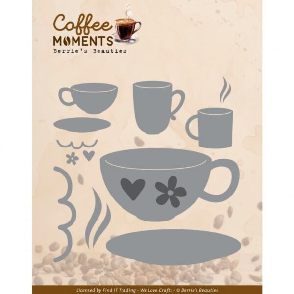 Dies - Berries Beauties - Coffee Moments - Coffee Cup BBD10037