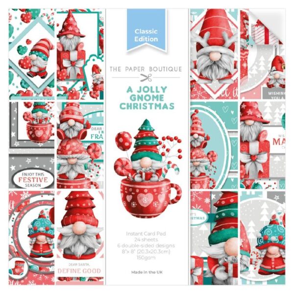 The Paper Boutique - A Jolly Gnome Christmas - Pad - 8 x 8  PB2113