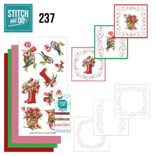 Stitch and Do 237 Amy Design - Tulip DreamsSTDO237